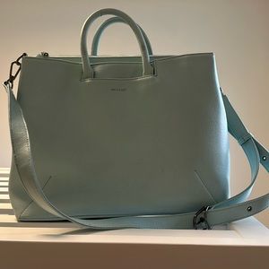 Light Blue Matt & Nat Kintla Vegan Satchel
